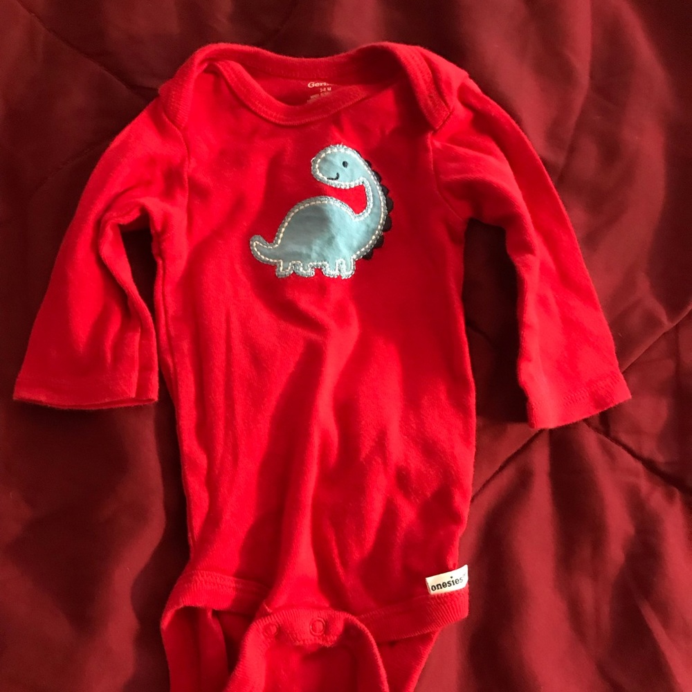 Dinosaur onesie